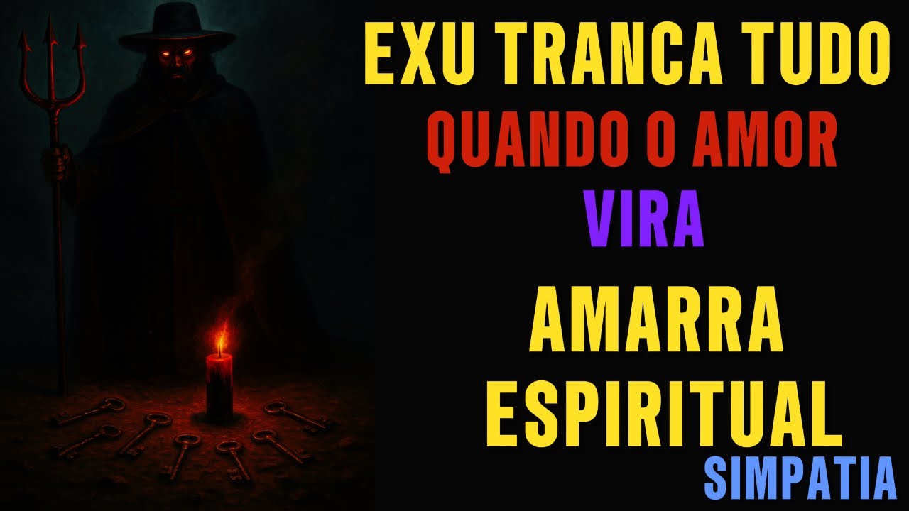 Exu Tranca Tudo e a Libertação das Prisões Invisíveis: Quando o Amor Vira Amarra Espiritual