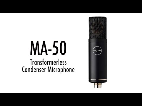 Mojave Audio MA-50BK, Large-diaphragm, Transformerless solid-state cardioid condenser microphone image 5