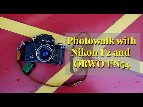 Film photography  Photowalk with Nikon F2 and ORWO UN54
