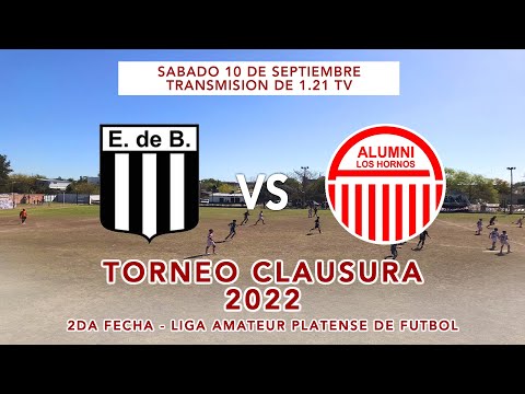 Parte 1 Estrella de Berisso vs Alumni de LH  - 2da Fecha Torneo Clausura 2022 Liga Amateur Platense.