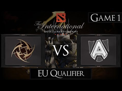 Dota 2 The International 2015 NiP vs Alliance