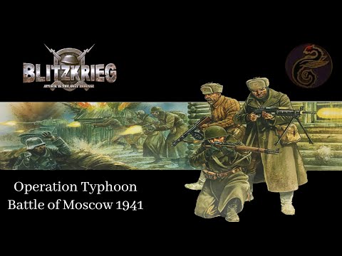 Blitzkrieg Gameplay - Operation Typhoon, Battle of Moscow 1941 - [USSR vs Germany]