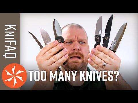 KnifeCenter FAQ #81: Too Many Knives, is there such a thing? + Is Elmax Good? Classy Fixed Blades