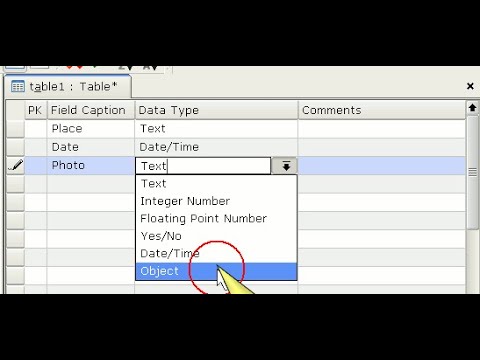 Kexi database software - How to create a new database and open the database?