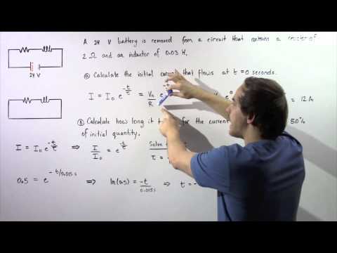 LR Circuit Example # 1