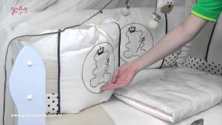 Kit Berço Urso Realeza Bege | Ref: 45155