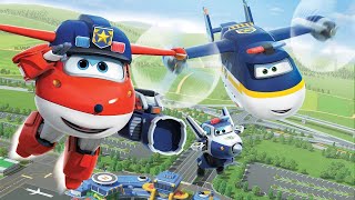 Download lagu ✈ Super Wings 3 Mission Team! Ambulance | Fire truck | Police car | Excavator ✈ mp3