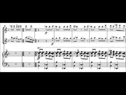 FM612 Vahl Sonata for 2 Flutes and Piano 1