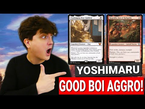 EDH/Commander Yoshimaru + Rograkh Deck Tech Card by Card | Good Boi Aggro!