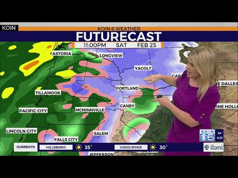 Weather forecast: Subfreezing Saturday morning, sunny, then more snow Sunday morning