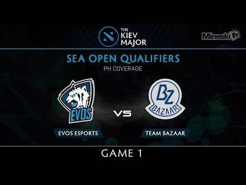 EVOS Esports vs Team Bazaar | Kiev Major Open Qualifier | Finals | Best of 3 | Game 1