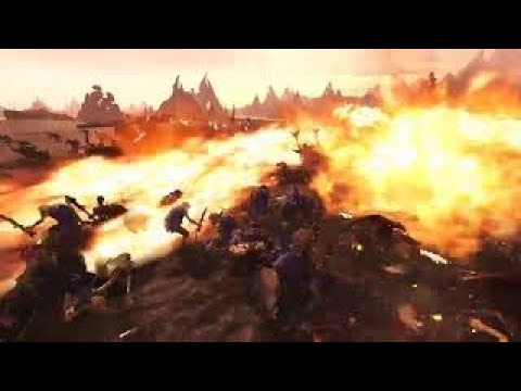 ultimate chaos mod!- Gobo army vs tzeentch warhammer 2 cinematic battle