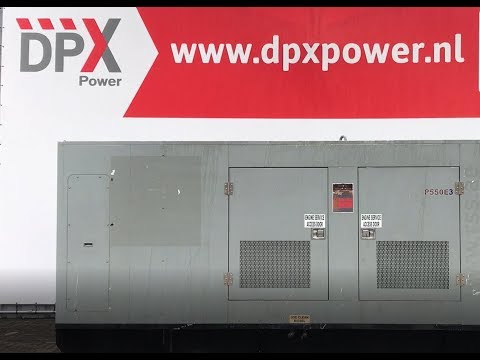 DPX Power: FG Wilson P550E3- Perkins 2506A - 550 kVA Generator set - DPX-11832