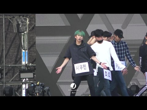 [4K] 161008 DMC페스티벌 리허설 EXO Monster XIUMIN 시우민 focus.