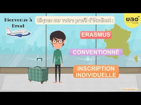 Nouveaux étudiants à l'UBO Brest