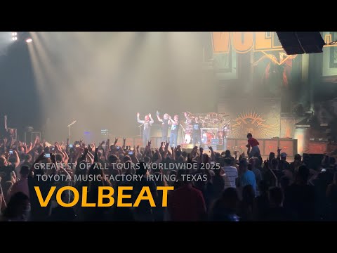 Volbeat (4k Full Show) Irving TX 07 28 2025 Timecodes