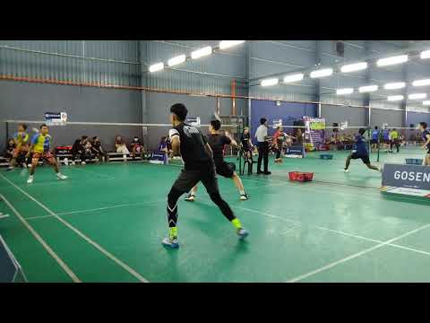 Badminton QF LSJ2 Men's Double Amature - Aliff Hakimi / Irwan Zekry Vs Lukmanulhakim / Nazmie Hanif