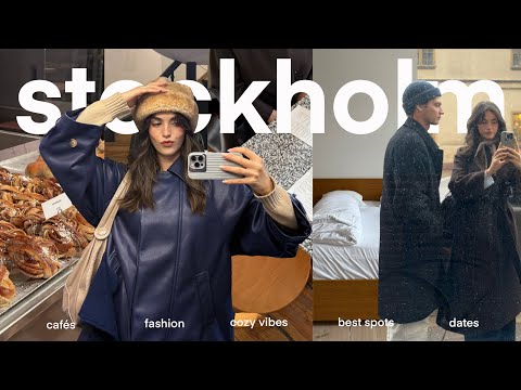 STOCKHOLM VLOG🇸🇪🤍with my boyfriend, cafes, lots of Kanelbullar & meeting friends
