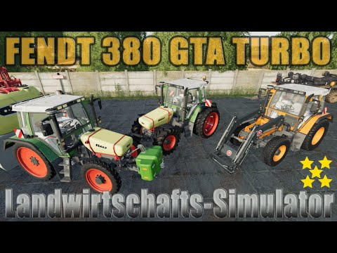 LS19 Modvorstellung Landwirtschafts-Simulator : FENDT 380 GTA TURBO V1.0 Ls19  Mods