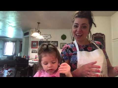 Cooking With Clancy - Funfetti Cake Mixing