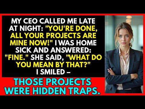 CEO Fired Me at NIGHT While I Was SICK —but Every Project She Stole Was a Hidden TRAP