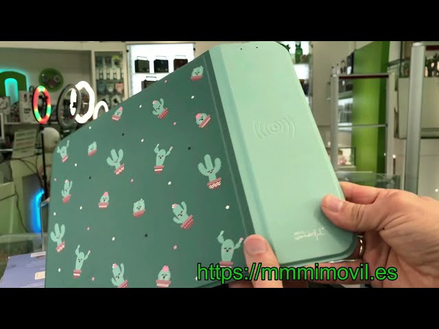 Vídeo relacionado con Mr Wonderful Alfombrilla de Carga Inalámbrica para Smarthphones con Tecnología Qi, Alfombrilla Ratón Gaming Rígida con Diseño de Cactus Verde