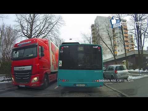 driving in Frankfurt am Main / March 2018 / Road trip