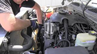 How to replace cooling fan clutch GMC Chevrolet