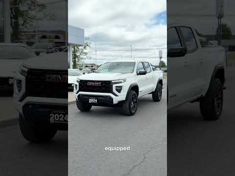 2024 GMC Canyon Crew Cab Short Box 4-Wheel Drive Elevation in White for sale at Bean Chevrolet Buick GMC Ltd. in Carleton Place, ON