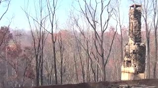 Gatlinburg Fire Damage - Before & After photos with addresses