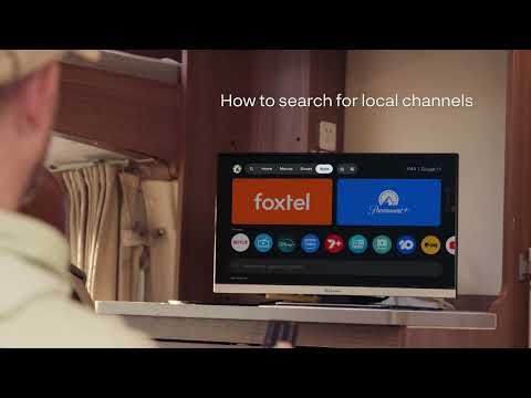 Sylvox RV TV | Search for local channels & arrange channel order