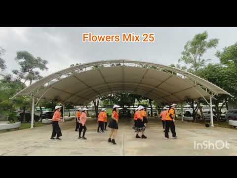 Flowers Mix '25 Line Dance. Choreo : Nelly WN (INA) - January 2025