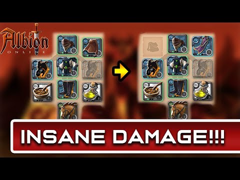 Albion Online - BLACKHANDS NO CAPE OR BLACKHANDS INSANE DAMAGE IN CORRUPTED DUNGEON - SILVER MAKING