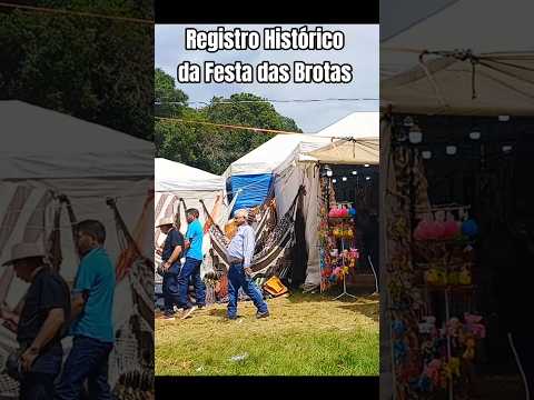 Movimento intenso na Festa das Brotas 🎉