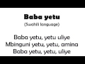 Learning Baba Yetu