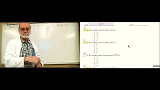CHEM100 [22567] EXAM9 (C18 - Review) 29Apr2025