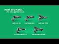 Bosch Multifunktionswerkzeug, oszilierend PMF 350 CES Video