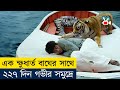 ভয়ঙ্কর বাঘের সাথে ২২৭ দিন মাঝ সমুদ্র�