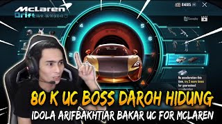 Download lagu 80K UC Boss Daroh Hidung | Idola 2 Jari Arifbakhtiar Bakar UC For McLaren 😎😎 mp3