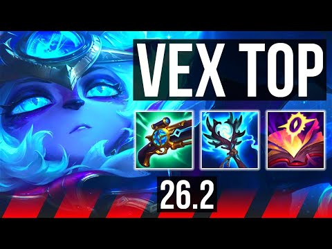 VEX vs RIVEN (TOP) | 50K damage, 4k gold comeback | EUNE Master | 26.2