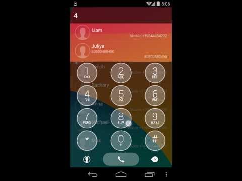Theme for ExDialer Transparent Video
