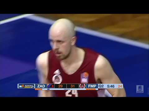 AdmiralBet ABA League 2021/22 highlights, Round 19: Zadar - FMP Meridian (6.2.2022)