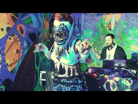 Mystic Sound Party (Winter Rave) part 2,  Chronos - "Drum'n'Vargan» (performed by Okolosna)