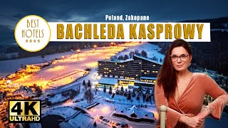 Best Luxury Hotel in Zakopane  Bachleda Kasprowy ****  Walking Tour 4KUHD