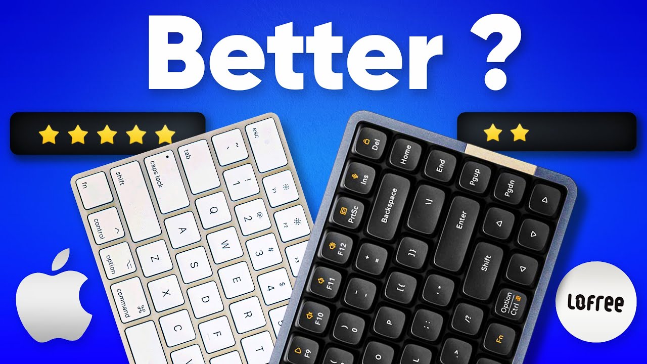 Software Engineer reviews: Lofree Flow vs Apple Magic Keyboard