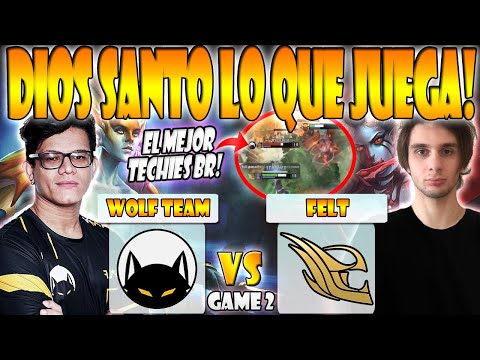 WOLF TEAM VS FELT BO3[GAME 2]ELIMINACIÓN-HFN VS PARADISE- BTS PRO SERIES 12:AMERICAS- DOTA 2 PRO