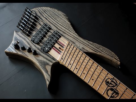 Negrini Guitars GNG Fëanor 7 Test - Hell is Now - Fabiano Andreacchio