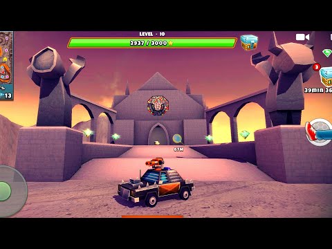 Police Car Unlocks New Deadland Map | Zombie Offroad Safari Android Gameplay HD