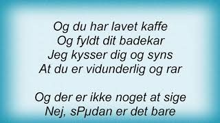 Anne Linnet - SГѓВёndag I April Lyrics