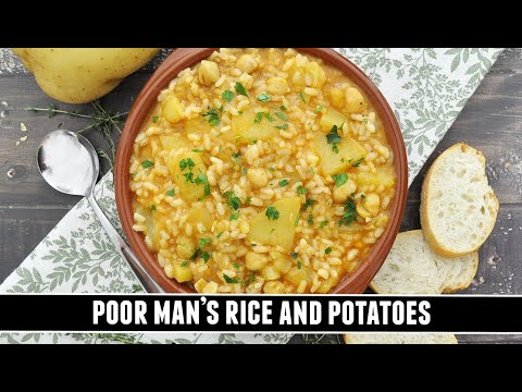 Spanish Poor Man's Rice & Potatoes | One of Spain's Oldest Recipes